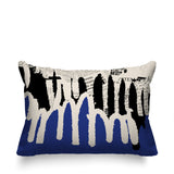 Kisha Abstract Reversible Indoor/Outdoor Rectangle Pillow
