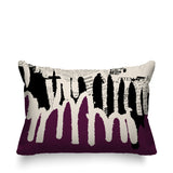 Kisha Abstract Reversible Indoor/Outdoor Rectangle Pillow