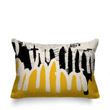 Kisha Abstract Reversible Indoor/Outdoor Rectangle Pillow