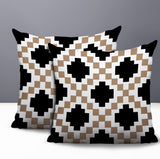 Kiso 2 Sets Indoor/Outdoor Reversible Square Pillow