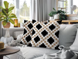 Kiso 2 Sets Indoor/Outdoor Reversible Square Pillow