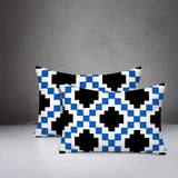 Kiso 2 Sets Indoor/Outdoor Reversible Rectangular Pillow
