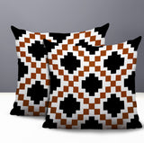 Kiso 2 Sets Indoor/Outdoor Reversible Square Pillow
