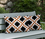Kiso 2 Sets Indoor/Outdoor Reversible Rectangular Pillow