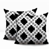 Kiso 2 Sets Indoor/Outdoor Reversible Square Pillow