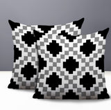 Kiso 2 Sets Indoor/Outdoor Reversible Square Pillow