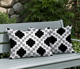 Kiso 2 Sets Indoor/Outdoor Reversible Rectangular Pillow