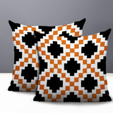 Kiso 2 Sets Indoor/Outdoor Reversible Square Pillow