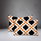 Kiso 2 Sets Indoor/Outdoor Reversible Rectangular Pillow