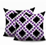 Kiso 2 Sets Indoor/Outdoor Reversible Square Pillow