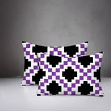 Kiso 2 Sets Indoor/Outdoor Reversible Rectangular Pillow