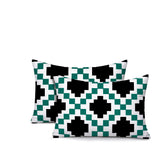 Kiso 2 Sets Indoor/Outdoor Reversible Rectangular Pillow