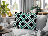 Kiso 2 Sets Indoor/Outdoor Reversible Square Pillow