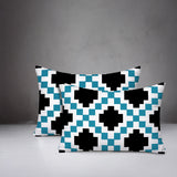 Kiso 2 Sets Indoor/Outdoor Reversible Rectangular Pillow