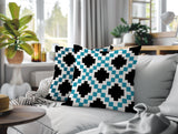 Kiso 2 Sets Indoor/Outdoor Reversible Square Pillow