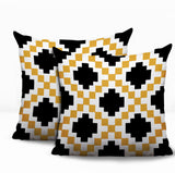 Kiso 2 Sets Indoor/Outdoor Reversible Square Pillow