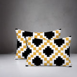 Kiso 2 Sets Indoor/Outdoor Reversible Rectangular Pillow