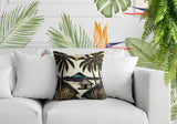 Kitar Island PalmReversible Indoor/Outdoor Square Pillow