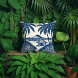 Kitar Island Palmreversible Indoor/Outdoor Rectangular Pillow