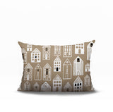Kito Tiny Houses Reversible Indoor/Outdoor Rectangle Pillow