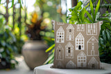 Kito Tiny Houses Reversible Indoor/Outdoor Square Pillow
