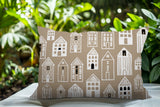 Kito Tiny Houses Reversible Indoor/Outdoor Rectangle Pillow