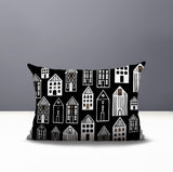 Kito Tiny Houses Reversible Indoor/Outdoor Rectangle Pillow