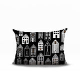 Kito Tiny Houses Reversible Indoor/Outdoor Rectangle Pillow