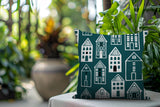 Kito Tiny Houses Reversible Indoor/Outdoor Square Pillow