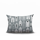 Kito Tiny Houses Reversible Indoor/Outdoor Rectangle Pillow