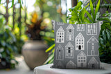 Kito Tiny Houses Reversible Indoor/Outdoor Square Pillow