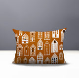 Kito Tiny Houses Reversible Indoor/Outdoor Rectangle Pillow