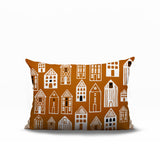 Kito Tiny Houses Reversible Indoor/Outdoor Rectangle Pillow