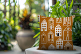 Kito Tiny Houses Reversible Indoor/Outdoor Square Pillow