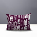 Kito Tiny Houses Reversible Indoor/Outdoor Rectangle Pillow