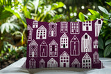Kito Tiny Houses Reversible Indoor/Outdoor Rectangle Pillow