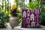 Kito Tiny Houses Reversible Indoor/Outdoor Square Pillow