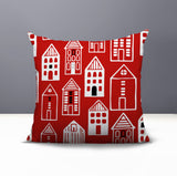 Kito Tiny Houses Reversible Indoor/Outdoor Square Pillow