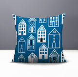 Kito Tiny Houses Reversible Indoor/Outdoor Square Pillow