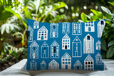 Kito Tiny Houses Reversible Indoor/Outdoor Rectangle Pillow