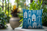 Kito Tiny Houses Reversible Indoor/Outdoor Square Pillow