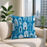 Kito Tiny Houses Reversible Indoor/Outdoor Rectangle Pillow