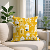 Kito Tiny Houses Reversible Indoor/Outdoor Rectangle Pillow