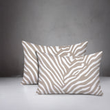Kits Zebra Print Indoor/Outdoor Reversible Rectangular Pillow