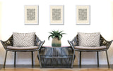 Kits Zebra Print Indoor/Outdoor Reversible Rectangular Pillow