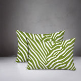 Kits Zebra Print Indoor/Outdoor Reversible Rectangular Pillow