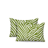 Kits Zebra Print Indoor/Outdoor Reversible Rectangular Pillow