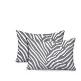 Kits Zebra Print Indoor/Outdoor Reversible Rectangular Pillow
