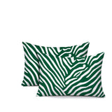 Kits Zebra Print Indoor/Outdoor Reversible Rectangular Pillow