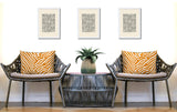 Kits Zebra Print Indoor/Outdoor Reversible Rectangular Pillow